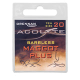 Drennan Acolyte Micro Barbed Maggot Plus Hooks-maggot hooks-Drennan-20-Irish Bait & Tackle