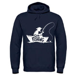 "Gone Fishing" Hoodie-Clothing-Irish Bait & Tackle Ltd-Large-Navy-Irish Bait & Tackle