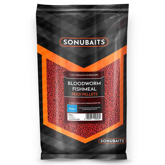 Sonubaits Bloodworm Fishmeal Pellets-Pellets-Sonubait-Irish Bait & Tackle