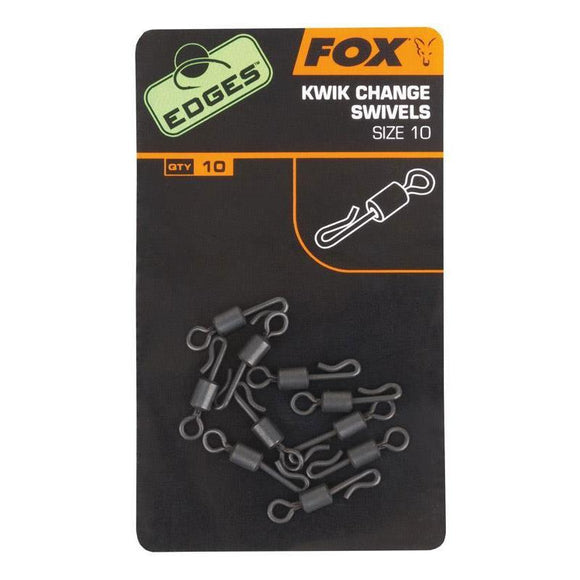 Fox Edges Kwik Change Swivels-Quick change swivels-Fox Rage-Irish Bait & Tackle
