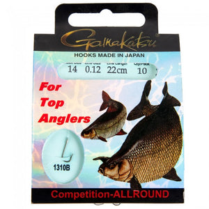 Galkakatsu Competition Roach, allround and Bream Hooks-Coarse Hooks-Galkakatsu-Size 18 - Allround-Irish Bait & Tackle