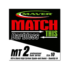 Maver Match this MT2 barbless-Coarse Hooks-Maver-Irish Bait & Tackle
