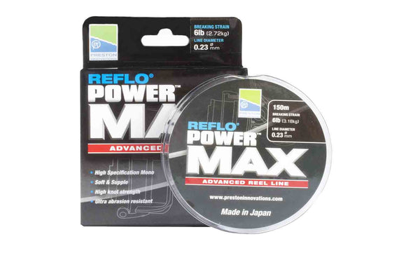 Preston Reflo Power Max (0.16mm 1.36kg/3lb)-Reel Line-Preston Innovations-Irish Bait & Tackle