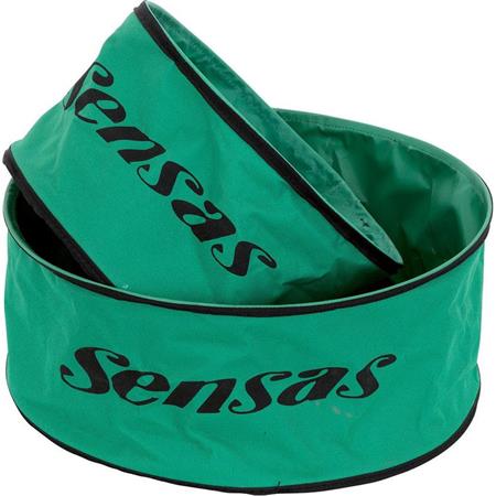 Sensas Soft Fabric Groundbait Bowl - Medium-Groundbait Bowl-Sensas-Irish Bait & Tackle