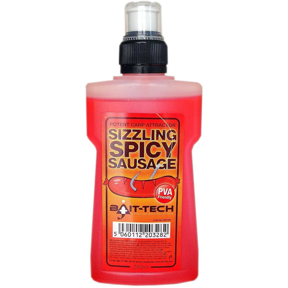 Spicy Sizzling Sausage-Liquid Additive-Bait Tech-Irish Bait & Tackle